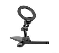 Soporte magnético de aleación de aluminio para teléfono Pro Max y 16 Pro Max con mecanismo de articulación reforzado y diseño centrado en el gimnasio