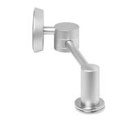 Soporte magnético de aluminio para pantalla para un proceso de preparación de café optimizado (plateado)