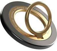 Soporte magnético de anillo para teléfono Mag-Safe, magnético de dos caras: agarre de teléfono con rotación de 360° para iPhone 16/15/14/13/12 Series/Samsung/Google, Pop Socket para iPhone, color gris