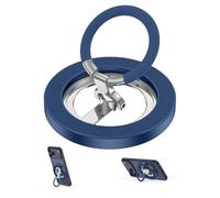 Soporte magnético de anillo para teléfono MagSafe, rotación de 360°, soporte de agarre para teléfono celular, soporte de anillo de dedo con imán de dos caras para iPhone 17 Pro Max 16 15 14 13 12