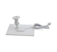 Soporte magnético de panel solar para Arlo Pro 5S/4/3, 10 W, 5 V, IP65, resistente a la intemperie, con soporte ajustable de 360 grados (blanco)