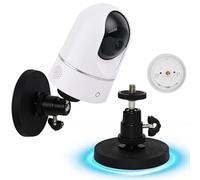 Soporte magnético de pared para cámara sin taladro compatible con cámaras de seguridad Eufy Indoor Cam C210/C220/E30, Eufy IndoorCam E220 (P24), soporte de montaje ajustable para cámara de mascota