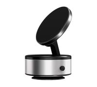 Soporte magnético de succión al vacío para teléfono de coche, manos libres, potente teléfono celular magnético para consola de coche, salpicadero central de cristal