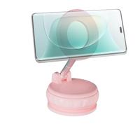 Soporte Magnético De Succión para Móvil - Soporte De Sujeción Magnética con | Sujetador Móvil Plegable 360° Giratorio, Accesorios Fáciles de Coche para la Mayoría de