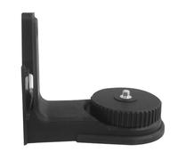 Soporte magnético en forma de L - Soporte de nivelación giratorio de 1/4 pulgadas, soporte ajustable de 360 grados, adaptador de ajuste fino | Soporte de nivel de montado en pared para estudio