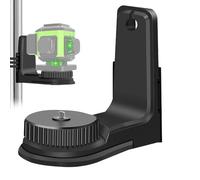 Soporte magnético en forma de L - Soporte de nivelación giratorio de 360 grados, adaptador de soporte de ajuste fino ajustable con base de rosca de 1/4 pulgadas, soporte magnético fuerte | Soporte de