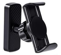 Soporte magnético fuerte para teléfono para equipos de gimnasio, cintas de correr y carritos - Junta esférica ajustable de 360°, almohadilla de silicona suave, se adapta a teléfonos inteligentes de 4