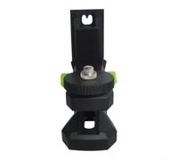 Soporte magnético giratorio de 360° para líneas de construcción, perilla de elevación de precisión, doble rosca, 15 x 10 x 8 cm, negro (B)