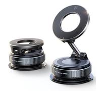 Soporte Magnetico Movil Coche para Lancia Kappa(838) Coupe 1996-2001, Soporte Móvil Coche Iman con Ventosa 360° Rotación Plegable Accesorios Coche,Black