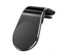 Soporte Magnético Móvil Coche para Toyota C-HR Handlander Yaris Verso Vios Prius Reiz, L Clip Rejilla de Aire en Forma Teléfono Ventilación Coche,A/Black