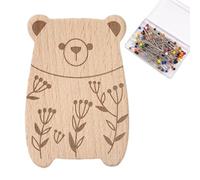 Soporte magnético para alfileres de costura, organizador de agujas con forma de animal, bandeja de almacenamiento multiusos, de accesorios decorativa para manualidades, solución práctica de