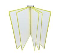 Soporte magnético para almacenamiento de archivos de oficina, 33 x 23 cm, de papel de referencia, estante para pósteres, organizador de menú de recetas, para restaurante, lugar de trabajo