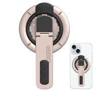 Soporte magnético para Anillo de teléfono - Soporte de Montaje Ajustable y Duradero, Agarre Giratorio de 360 Grados | Soprte magnético para teléfono de Doble Cara con Anillo de Silicona para Escritor