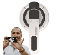 Soporte magnético para Antideslizante, de Agarre para teléfono móvil, Giratorio en Ambos Lados, 360 Grados, Soporte Fuerte Ajustable para Pared, Mesa, Viajes, Coche, Fitness, Streaming