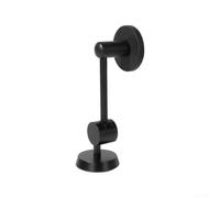 Soporte magnético para bandeja de goteo de café con ángulo ajustable de 270 grados para máquina de espresso, red de distribución de agua, aleación de aluminio negro, sin taladro, diseño de ahorro de
