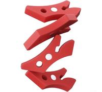 Soporte magnético para bidones de gas, 4 unidades, ultraligero | Base de agarre antivuelco para senderismo, mochilero, picnic, barbacoa, al aire libre, excursionistas, campistas, metal, 2 g