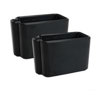 Soporte magnético para botella de combustible aditivo para caja de camión con plástico resistente y cuatro imanes integrados para botellas de cuello largo (2 piezas)