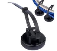 Soporte Magnético Para Bridas De Cable - Sujetacables Con Clip Para Cables Y Conductores - Soporte Compacto Para Taller Jardín Garaje Estudio Sótano Y Espacios De Trabajo
