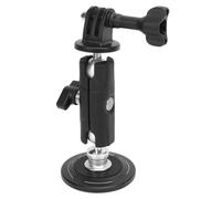 Soporte Magnético para Cámara de Acción, Ajuste Multiángulo con Tornillo de 1/4, 2 Cabezales de Bola, Soporte Exterior para Cámara de Coche para 360x4 para ACT5Pro