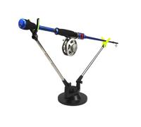 Soporte magnético para caña de pescar mientras pescas. Base magnética fuerte, soporte manos libres para caña de pescar para barco, kayak y muelle, no incluye el poste de balsa