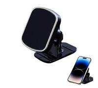 Soporte magnético para coche con ventosa magnética, soporte magnético para teléfono inteligente, soporte de succión magnético para teléfono móvil, soporte estable para consola central de escritorio