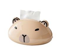 Soporte magnético para de pañuelos, almacenamiento de papel facial de mesa con cierre magnético, bonito servilletero para cocina, comedor, tocador, negocios, garaje, boda, soporte de TV y