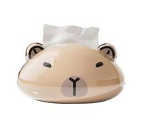 Soporte magnético para de pañuelos - Estuche de papel facial de mesa, bonito almacenamiento de servilletas, organizador decorativo con cierre magnético, cubierta duradera para cocinas, comedores