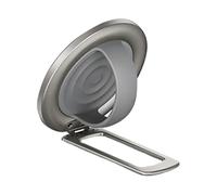 Soporte magnético para de teléfono con adhesivo, soporte giratorio de silicona suave, 7 x 1,5 cm, aleación de aluminio para teléfono universal