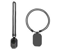 Soporte magnético para el cuello para DJI OSMO Nano y para Insta360 GO 3/GO 3S/Mic AIR, soporte de liberación rápida manos libres, cordón ajustable para el pecho para grabación de video POV Vlogging