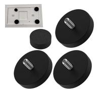 Soporte magnético para el refrigerador para el calendario | 4.3x4.3x2.2cm Digital Calendar Fridge Magnetic Holder,No Punching Mount Holder | Planificadores y organizadores personales para el hogar