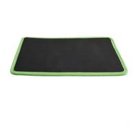 Soporte magnético para herramientas para reparación de automóviles, organizador de bandeja de almacenamiento verde y negro con fuerte sujeción para llaves, tornillos y pequeños artículos metálicos en