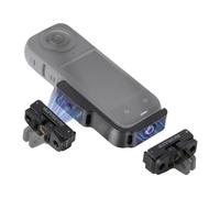 Soporte Magnético para Insta360 X5 X4, Base de Liberación Rápida Soporte de Disparo Horizontal y Vertical Soporte Multifuncional Ajustable para X5 X4