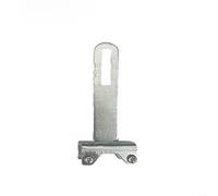 Soporte magnético para interruptor de extremo para abridor de puerta corredera, soporte de engranaje de cremallera de acero, montaje ajustable para marcos de 8 mm/12 mm (largo)
