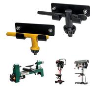 Soporte magnético para llaves Chuck: 2 piezas de metal para llaves tensoras - Almacenamiento magnético de herramientas para taller de madera, estación de perforación, bricolaje, garaje, taller