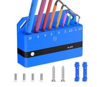Soporte Magnético Para Llaves,Estante Magnético Para Herramientas,Estante De Pared Para Llaves - Para Bicicleta Llave Hexagonal Herramienta De Reparación Organización De Pared Exposición Taller De Gar