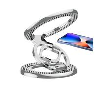 Soporte Magnético para Móvil | Agarremóvil Extraíble con Soporte Plegable, Plegable Giratorio 360 Grados para Visualización De Vídeos Y Ejercicios En Casa,para Uso En Casa Garaje Entrenamientos
