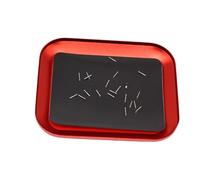 Soporte magnético para piezas - Plato de taller de acero, cuenco de cierre de hardware | Módulo de superficies de soporte de manejo de engranajes industriales, módulo organizador de tareas de taller