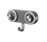 Soporte magnético para secador de pelo, soporte de pared, ventosa sin taladrar, organizador de baño para Dreame y todos los secadores de pelo de alta velocidad compatibles (gris)