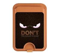 Soporte magnético para tarjetas con texto en inglés "Do Not Touch My Phone" para iPhone 16, 15, 14, 13 Pro Max, multicolor