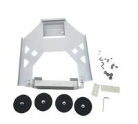 Soporte magnético para techo Starlink para MINI, soporte de antena de acero inoxidable 304 con patas de goma, base plana fácil de quitar de 1.7 pulgadas para campistas, furgonetas, barcos, acero