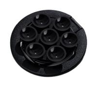 Soporte magnético para teléfono, aleación de aluminio, plegable, ajustable, soporte de succión giratorio de 360°, suave, fuerte, decoración de salpicadero | Gel mejorado, para teléfonos móviles