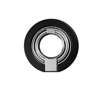 Soporte Magnético para Teléfono Celular con Anillo Giratorio de 180 y Agarre de Metal Ultrafino para un Mejor Uso con una Sola Mano, Color Negro