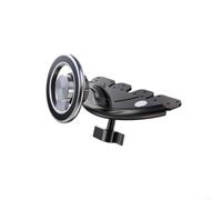 Soporte magnético para teléfono con ranura para CD con matriz magnética de 20 piezas que garantiza una adherencia fiable para teléfonos con fundas magnéticas o placas de metal