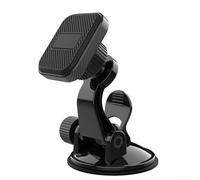 Soporte magnético para teléfono con ventosa para un soporte fiable para teléfono celular, compatible con varios dispositivos móviles (cuadrado)