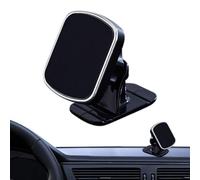 Soporte Magnético Para Teléfono De Coche - Base Antideslizante, Soporte De Succión Fuerte, Diseño Flexible | Fijación Segura En Tablero Con Agarre Estable Para Superficies Metálicas, Consola Central,