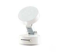 Soporte magnético para teléfono de coche, portátil, soporte plegable retráctil para iPhone 17, 16, 15, 14, 13, 12 Pro Max, Samsung Xiaomi, color blanco