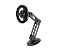 Soporte Magnético para Teléfono De Coche, Soporte con Ventosa Giratoria De 360°, Soporte Universal para Navegación Móvil, Diseño Plegable para Un Uso Sencillo, Compatible con Todos Los