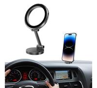 Soporte magnético para teléfono de coche, soporte magnético de rotación de 360°, soporte de navegación de conducción, para coche, camión, SUV, RV, vehículo diario, viajes, viajes por carretera