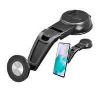 Soporte Magnético Para Teléfono En El Automóvil - 360 Grados Rotación Salpicadero Automotriz Cuna Para Smartphones - Sujetador Con Succión Magnética Para Teléfono En Vehículo - Para SUV, RV, Sedán, Ve