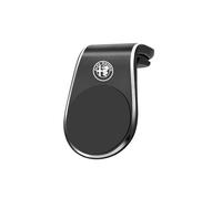 Soporte Magnético para Teléfono en para Alfa Romeo Giulia GTA/GTAm Limited Edition 2021, Soporte de Navegación Accesorios de Decoración de Interiores,Black